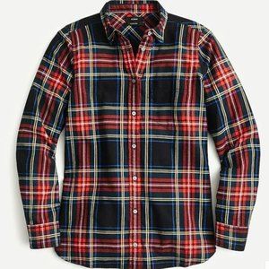 J.Crew Crewcuts Boys Tartan Plaid Button Down Shirt